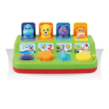 

Kids Cartoon Animals Interactive Up Toy Memory Training Game Machine Gift New