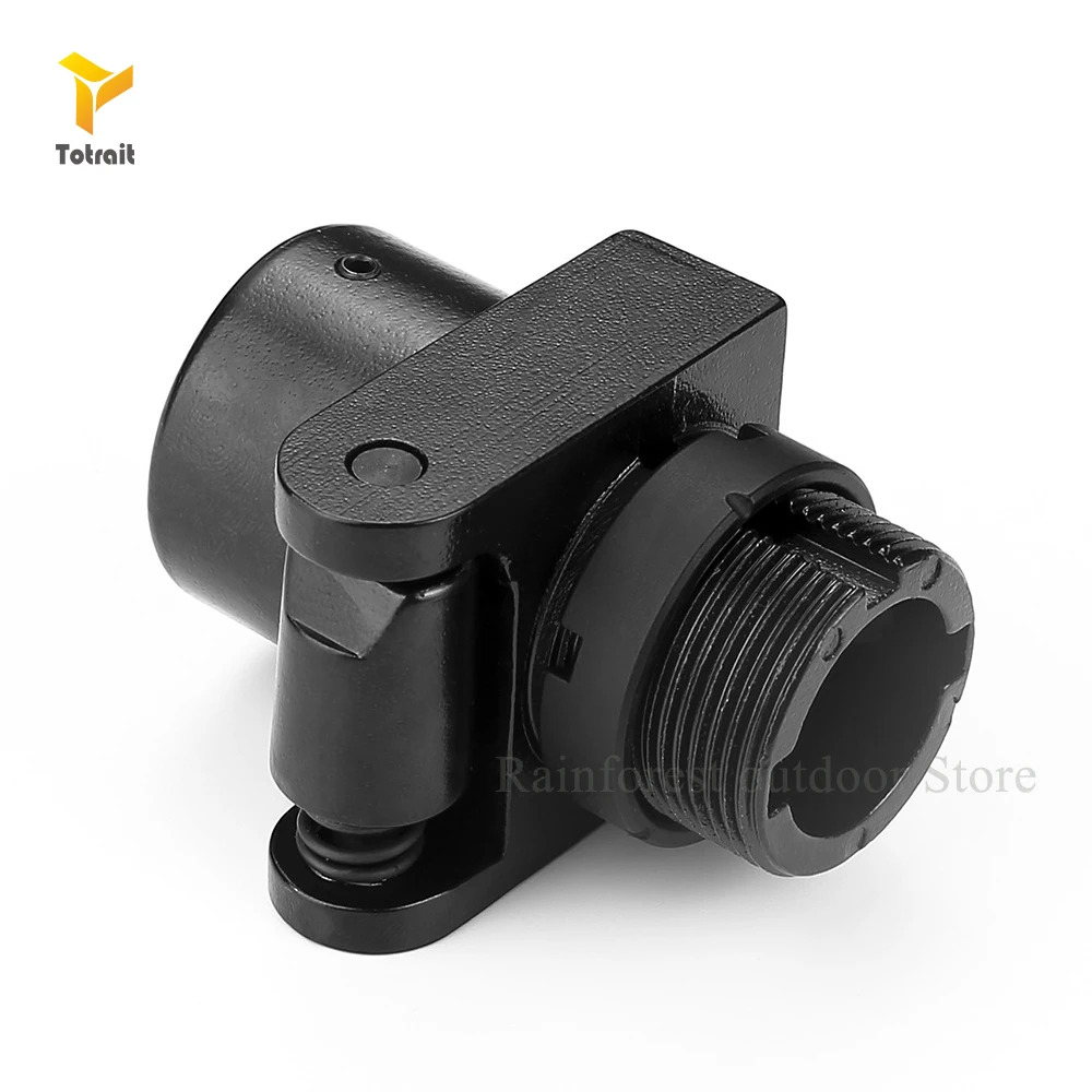 

TOtrait AK Side Folding Butt Stock Adaptor mount Fit for AR15 M4 A2 AKs American thread 1 3/16-16 Hunting Accessories