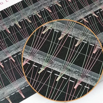 

NEW 5D Volume Mixed color red Eyelashes Extension Central Stem Pre made Fans Lash Hot Selling Eyelash Individual Extensions