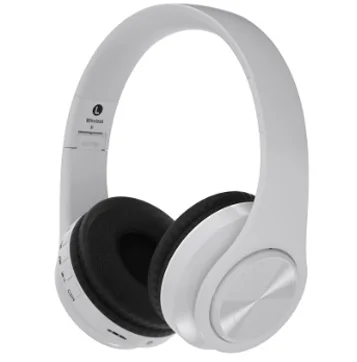 WHITE Беспроводные наушники с креплением на голову, игровые наушники, bluetooth-гарнитура, tf-карта, Стерео шумоподавление, складные, настоящая беспроводная гарнитура для ПК - Цвет: WHITE