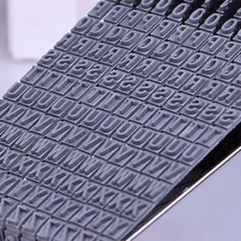 

Multipurpose Rolling Stamp 8 Digits Letter Number Emboss DIY Stamper LFX-ING