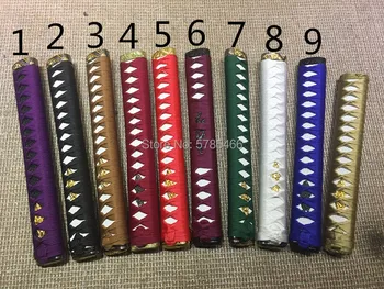

High Quality HandMade Handle For Japanese katana Sword Handle Fully Tsuka 26CM Samurai Handle&Fuchi Kashira