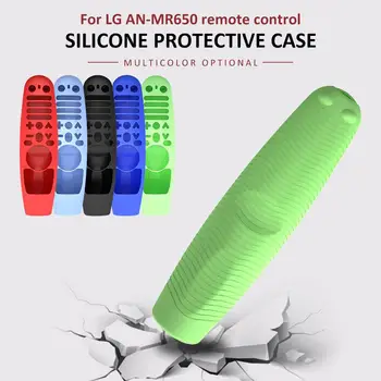 

Silicone Remote Control Protective Cover Shockproof Case Luminous Silicone Protection Sleeve For Amazon LG AN-MR600/LG AN-MR650