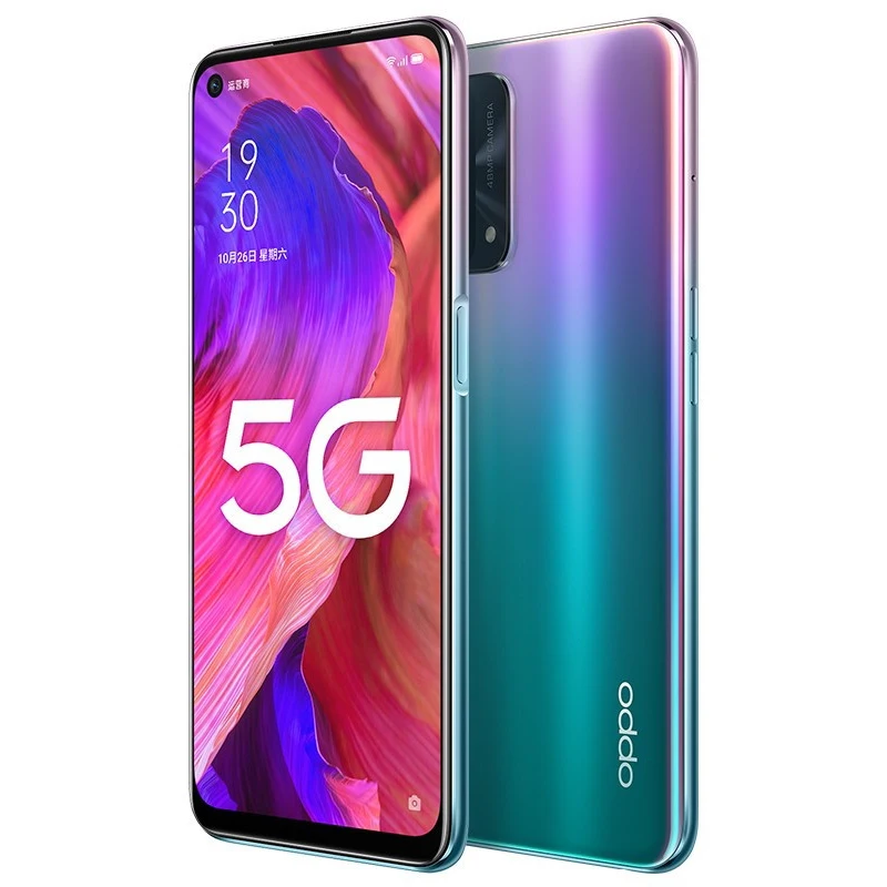 Oryginalny telefon komórkowy OPPO A93 5G 6.5 Cal 90Hz ekran 8GB + 128GB Snapdragon 480 Octa Core Android 11 5000mAh bateria Smartphone 2 Oryginalny telefon komórkowy OPPO A93 5G 6.5 Cal 90Hz ekran 8GB + 128GB Snapdragon 480 Octa Core Android 11 5000mAh bateria Smartphone 2