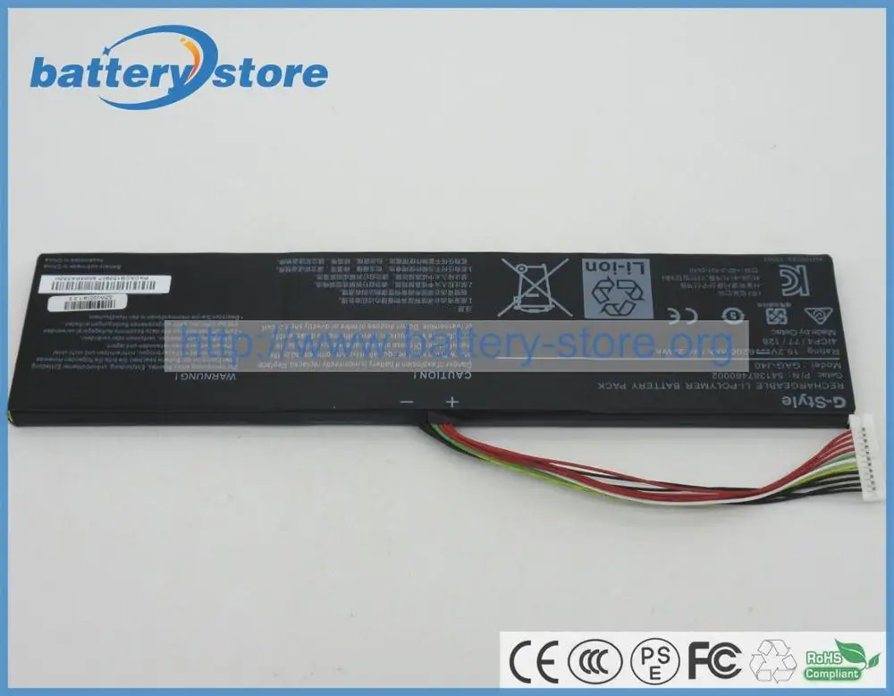 Free ship 15.2V, 6200mAh, 94.24W Genuine battery GAG-J40 for Gigabyte Aero 15X v8 Aero 14-P64WV6 Aero 14-W-CF2