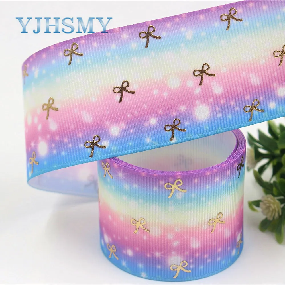I-19625-1429, 38 мм 1-1/2 ''бант Печать grosgrain лента упаковка дизайн, DIY аксессуары материалы ручной работы