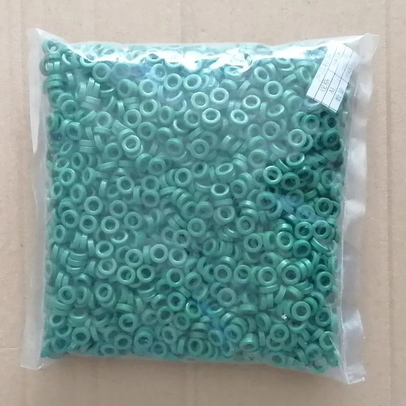 50 PCS T9x5x3/10x6x4/10x6x5/12x6x4 Green Magnetic Ferrite Rings High Permeability Anti-interference Mn-Zn Toroidal Cores