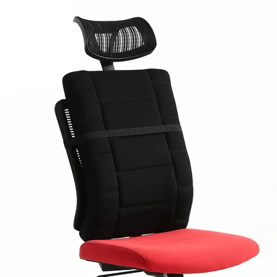 Office Chair Accessories All in One Type Backrest with Headrest for Swivel  Lifting Chair Lumbar Support Pillow Free Installation - AliExpress