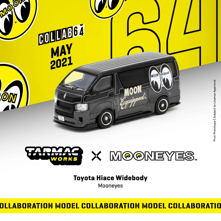 【絶版品新品】MOONEYES Toyota Hiace Wide2台価格 新品未開封品価格】MOONEYES Toyota Hiace Wide