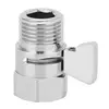 G1/2in Copper Shower Head Flow Control Switch Shut Off Stop Valve Water Saving Valve For Handheld Shower Head Bidet Sprayer Pipe ► Photo 3/6