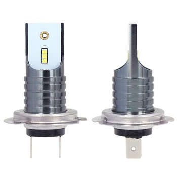 

2Pcs H7 Led Bulb Running Light Fog Light Car Light 80W Csp 6Smd White High Power Light Bulb