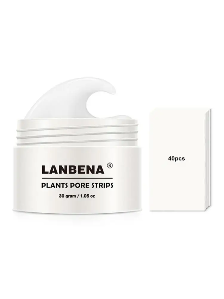 

New LANBENA Unisex Blackhead Remover Nose Face Mask Pore Strip Black Mask Peeling Acne Treatment Black Deep Cleansing Skin Care