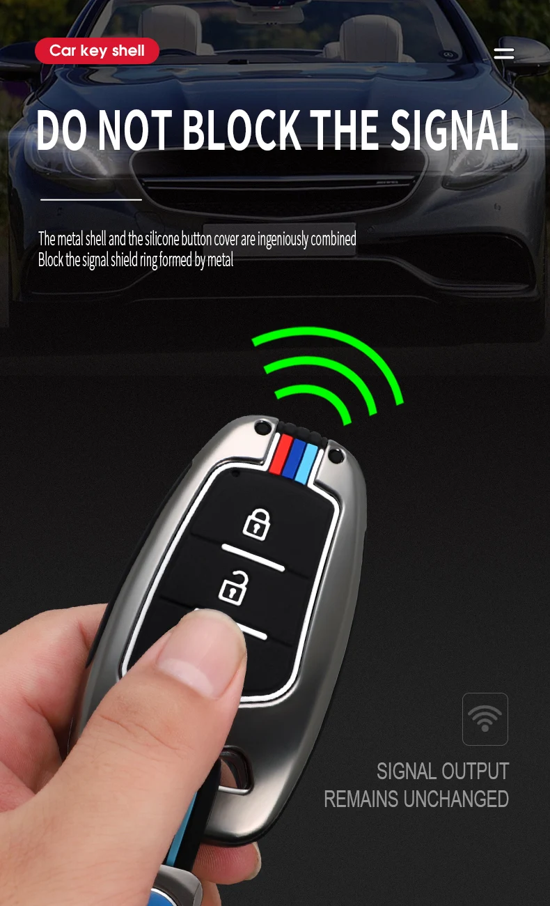 Cover portachiavi in lega per Hyundai Grand Santa Fe IX45 GENESIS EQUUS AZERA 2013 2014 2015 2016 accessori 13 Cover portachiavi in lega per Hyundai Grand Santa Fe IX45 GENESIS EQUUS AZERA 2013 2014 2015 2016 accessori - H926f1f5359874d5385876c5917a574c2E