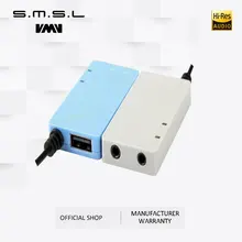 Зазор SMSL TV-DAC Цифровой оптический коаксиальный в аналоговый стерео RCA аудио конвертер адаптер коаксиальный входной кабель 3,5 мм Входной кабель