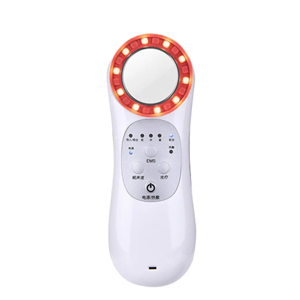 

Ultrasonic LED PDT Light Facial Skin Care Beauty Machine Electric Phototherapy Skin Rejuvenation Anti-Wrinkle Instrument