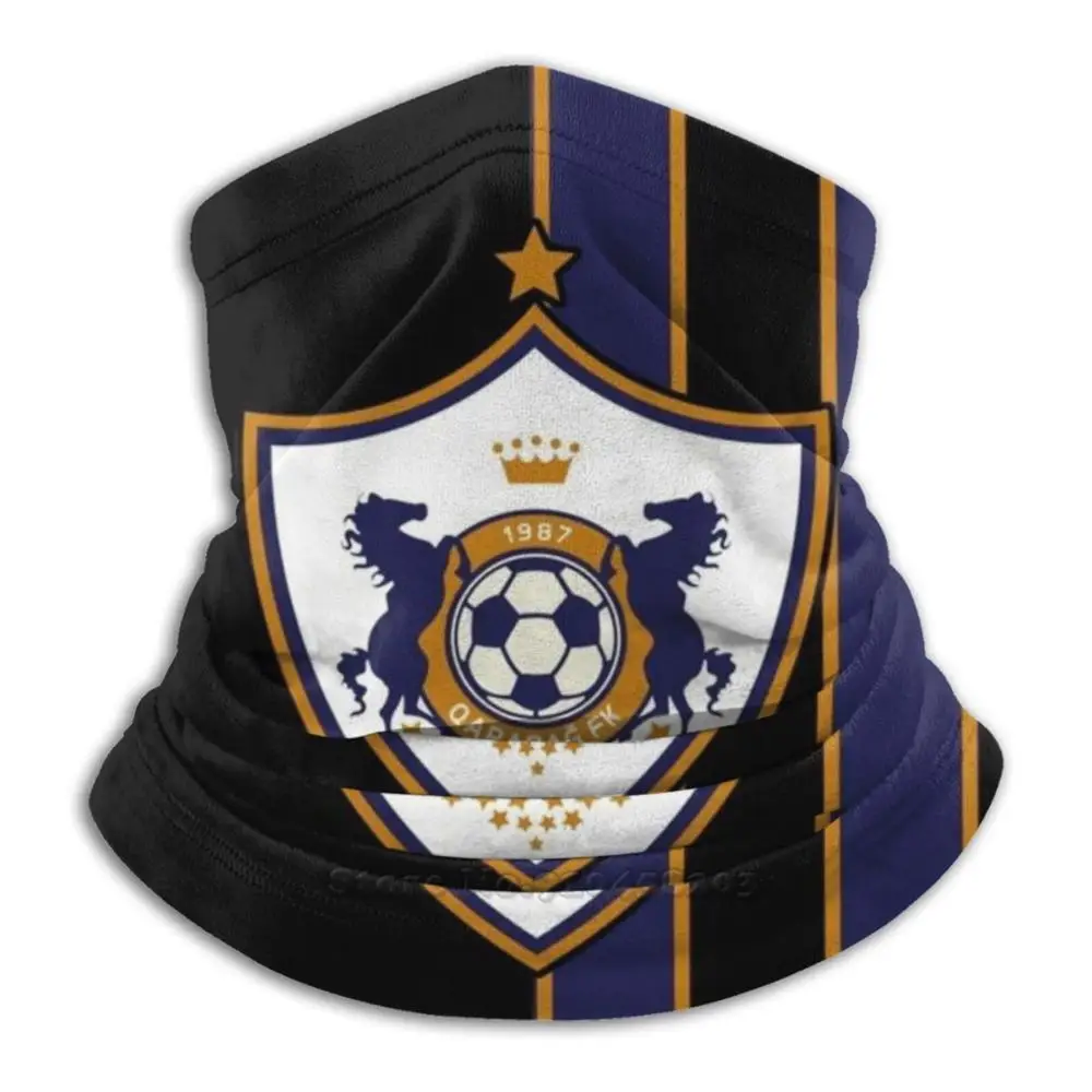 Qarabag Footbal фанаты Ultras hoолиганы Азербайджан 3D бандана лицо Шея теплая мягкая