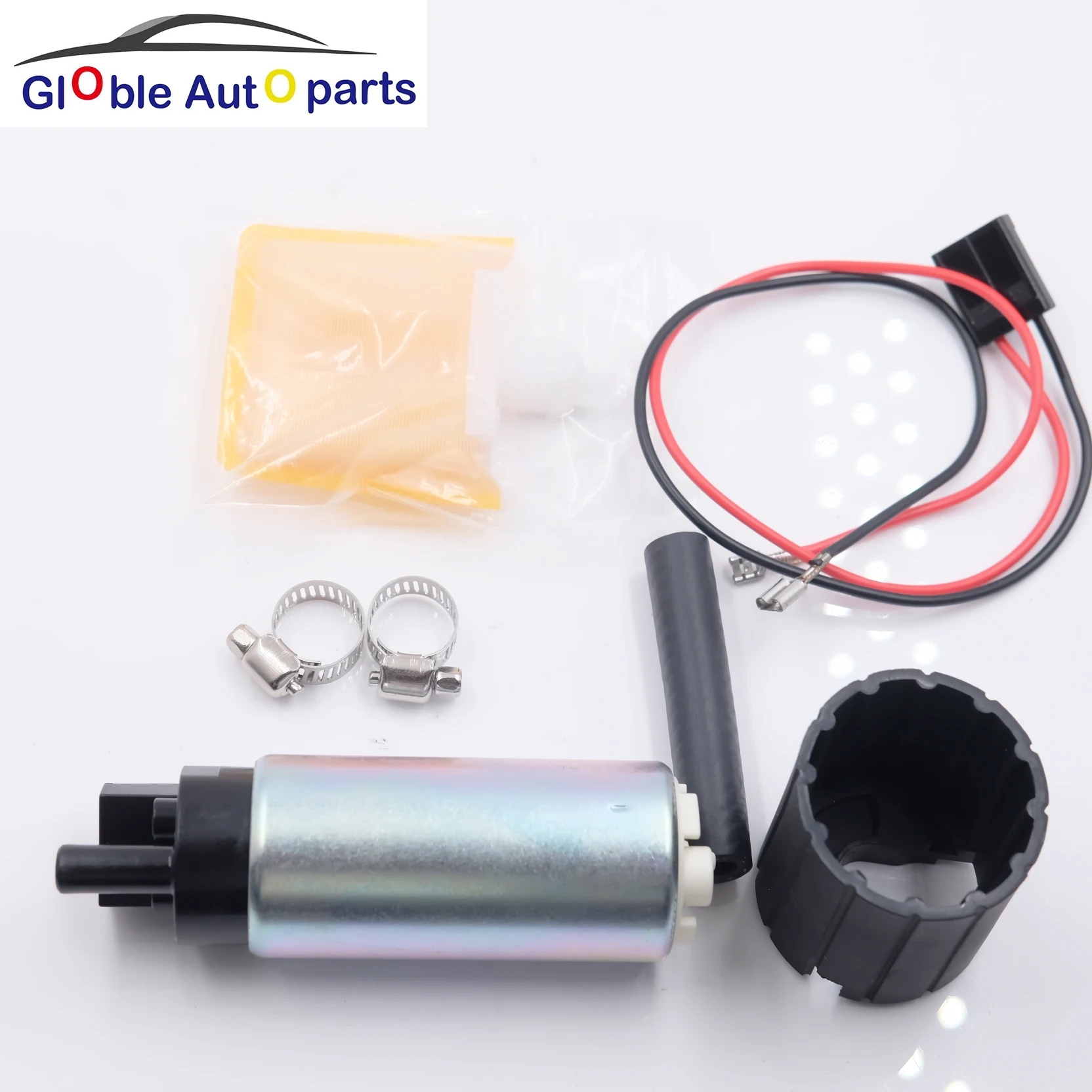 beler 255LPH High Pressure Flow Electric Intank Fuel Pump Install Kit Walbro GSS342