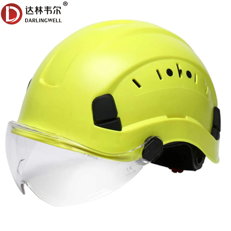Safety Helmet Climbing Riding Hard Hat CE certificated Protective Helmet Outdoor Working Rescue Helmets ABS Work Cap