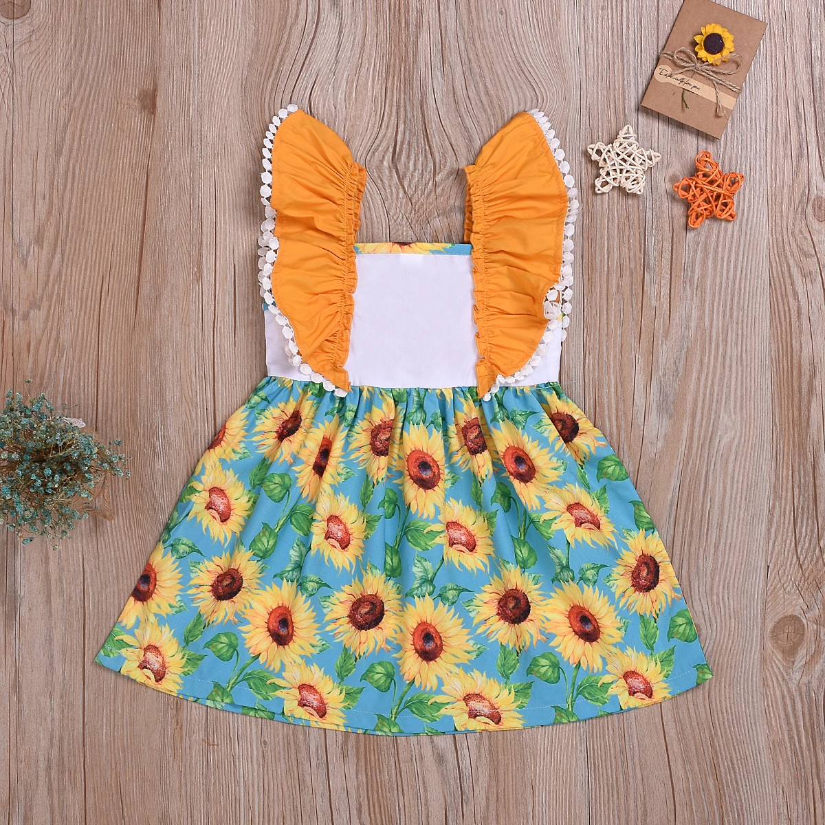 sunflower outfit for girls