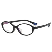 Новые детские овальные очки TR90, модные ретро очки без градусов для чтения, Дикие повседневные плоские зеркальные классические детские очки