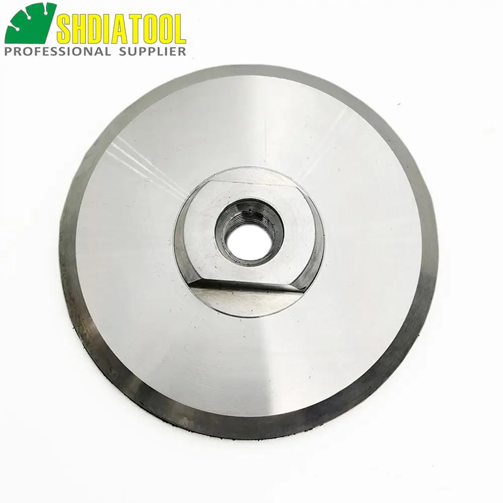 1 pc Back pad for diamond polishing pads with M14 Thread Diameter 3"/4"/5"  Rubber based /Aluminum based backer