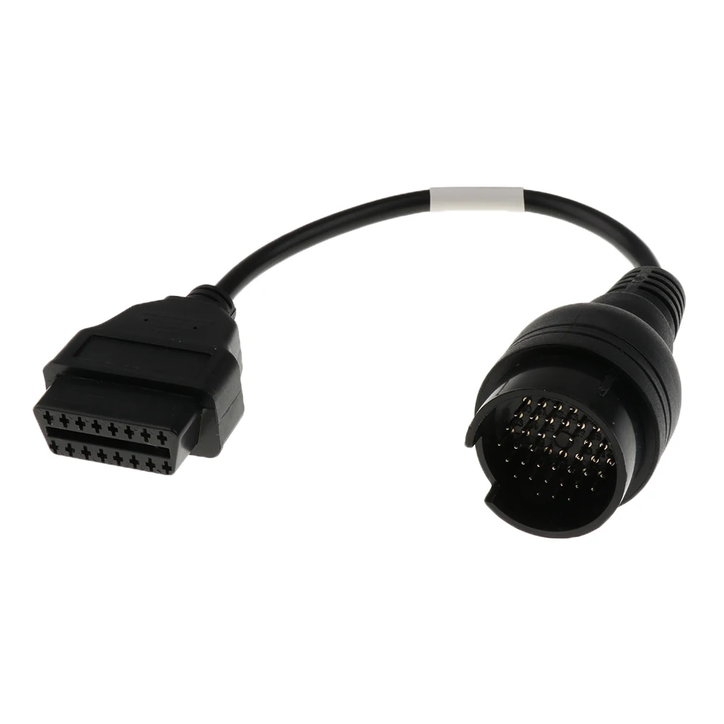 

38 Pin to 16 Pin OBD2 OBDII Scanner Adapter Connector Cable for Iveco