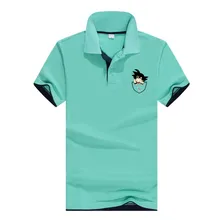 Хлопковая летняя футболка-поло с коротким рукавом и изображением лошади, модная брендовая рубашка-поло с принтом «Жемчуг дракона» и карманом, рубашка-поло в деловом стиле для отдыха