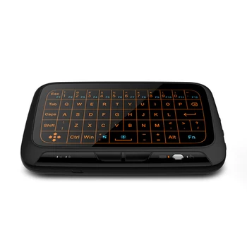 

H18 USB 2.0 Wireless Mini Keyboard Full Screen Touch 2.4Ghz Air Mouse Keyboard Touchpad With Backlight For Smart Android Window