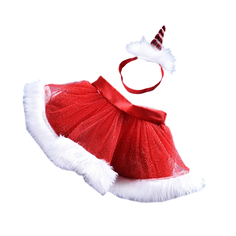 Traje de Navidad para niñas pequeñas, falda de tutú de unicornio, traje fiesta de baile para niños pequeños, para 3 meses a 4 años - AliExpress Madre niños