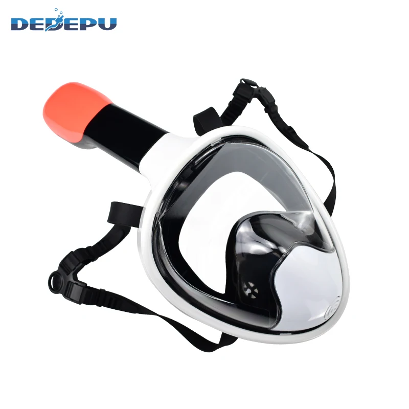 Маска для подводного плавания полностью сухая маска для подводного плавания силиконовая Анти-Туман Маска для подводного плавания дыхательная трубка маска