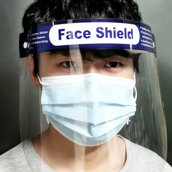 

2020 Newest Functional Full Face Shield Mask Clear Flip Up Visor oil fume Protection Safety Work Guard