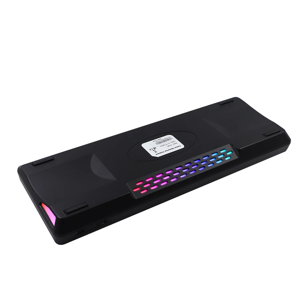 Teclado mecánico de intercambio en caliente LK67/KF068, Kit de bricolaje, inalámbrico, Bluetooth, 3 modos, compatible con interruptores de 3/5 pines, perilla RGB