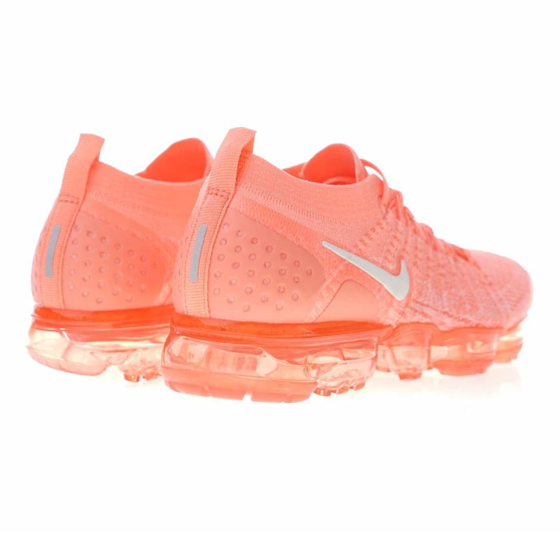 Оригинальные подлинные женские кроссовки для бега NIKE Air Max Vapormax Flyknit, уличная спортивная обувь, низкая, удобная, ударная, 942843