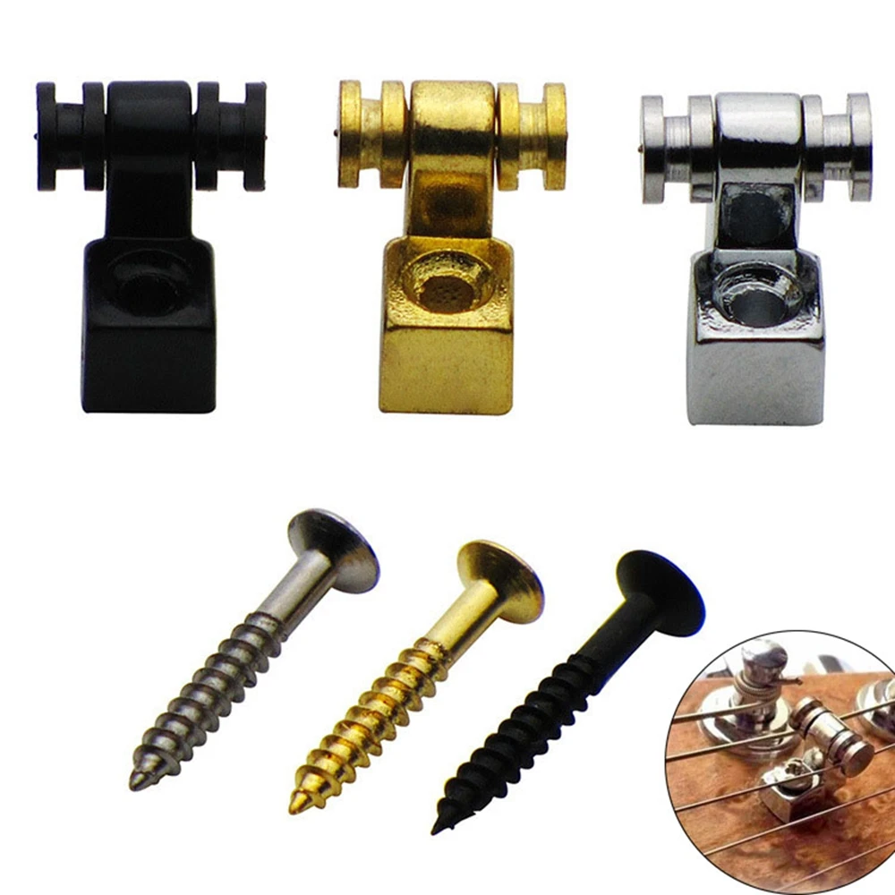 High Quality Stringed Instruments Mounting Guitars Strings Retainer Electric Guitar Parts Tree Guide Roller String Trees