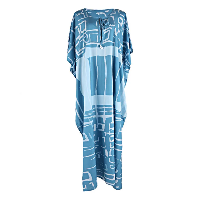 Loose Long Bikini Cover Up Women Beach Dresses Robe De Plage Vestidos Playa Swimsuit Cover Up Pareos De Playa Mujer Beachwear