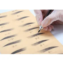 Полуперманентный макияж бровей чернила губы глаз линия татуировки цвет микроблейдинг пигмент V9-Drop