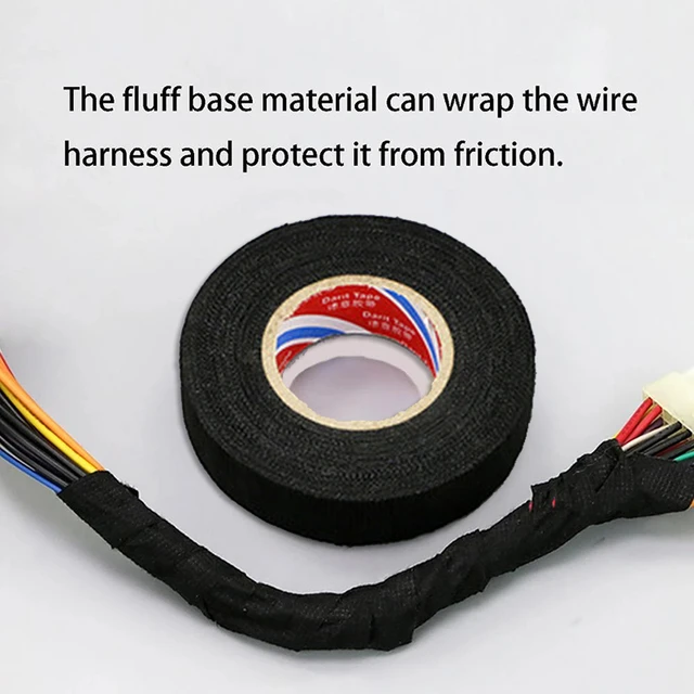 ruban adhésif isolant tissus pour faisceau electrique cable