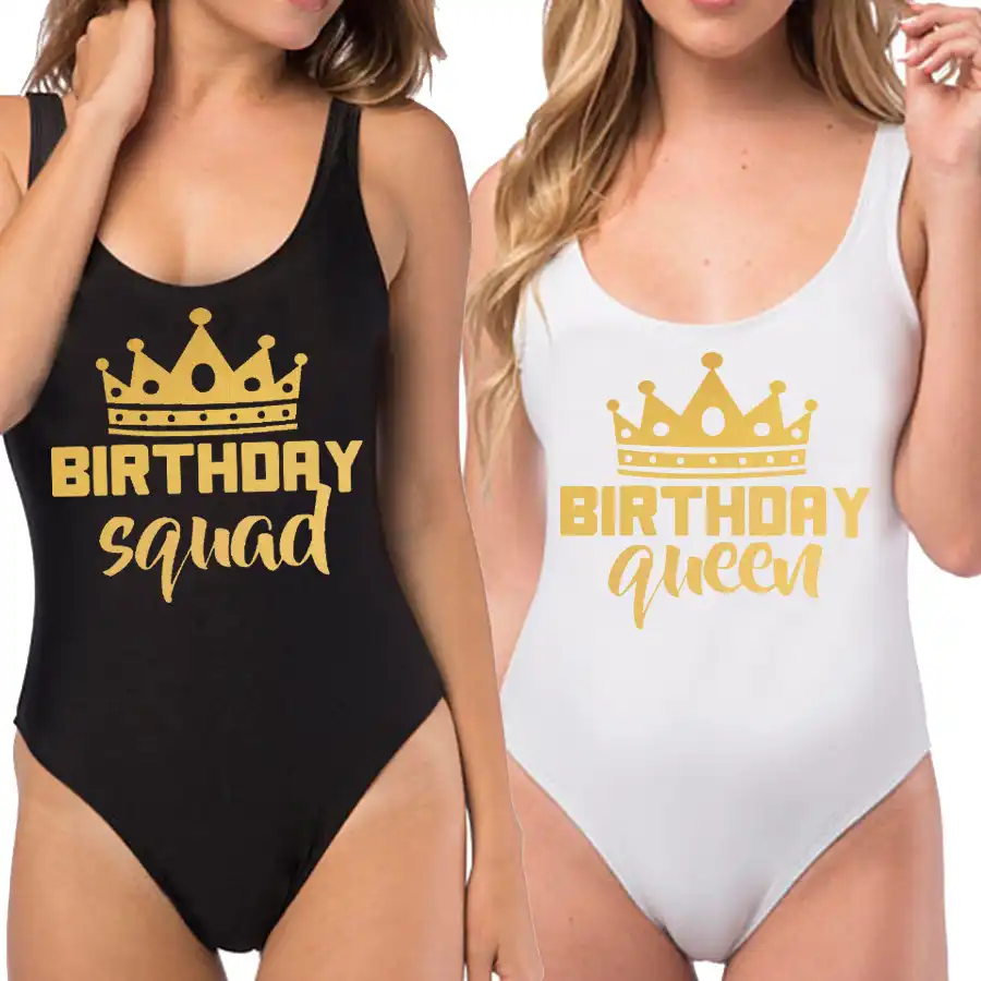 birthday squad bathing suit