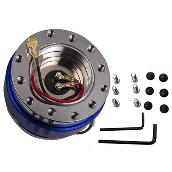 

2.35 inch Racing Adapter QUICK RELEASE SNAP OFF STEERING WHEEL HUB BOSS KIT