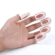 5 шт Пластиковый гель для ногтей, отмачиваемый УФ гель для снятия лака, обертывание, воспроизводимый телефон, для снятия ногтей, колпачок, зажим