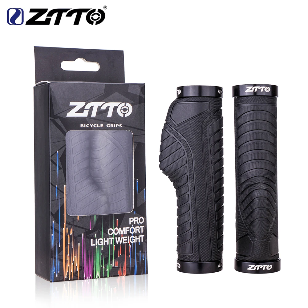 Description Picture 5 of itemZTTO Cycling Ergonomics Handle Grip Lockable Anti-slip Grips With Plugs MTB Bike Handle Bar Grips AG-42 Alloy+Rubber