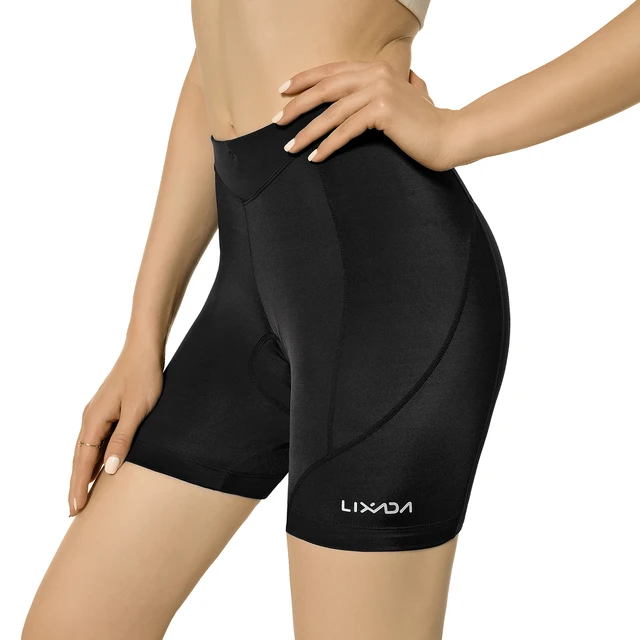 Women Cycling Shorts 3D Gel Padded Soft Cushion Compression Bicycle  Underwear