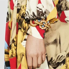 ZA Limited Edition Embossed Link Bracelet Bohemian Bracelet for Women Luxury Rose Gold Bracelet Bracelet Bangles Travel