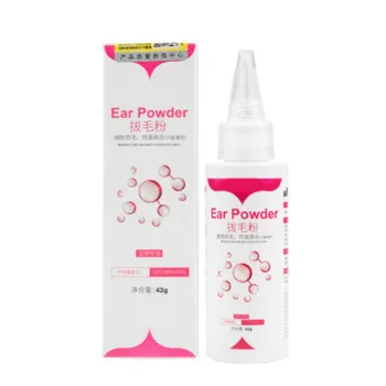 

Pet Ear Cleaner Pet Ear Excess Hair Removing Powder Healthy Care Anti-mite Anti-ticks Cleaning Supplies For Dogs Puppy