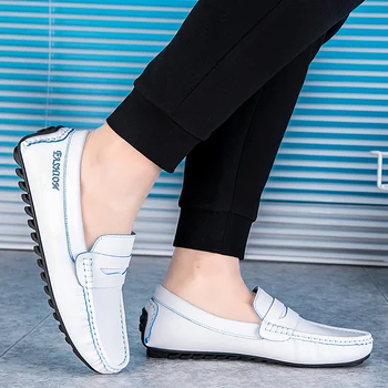 

Mens sapato Male uomo zapatos black shoes masculino for fashion breathable casuales zapatillas moccasins leather shoe male men