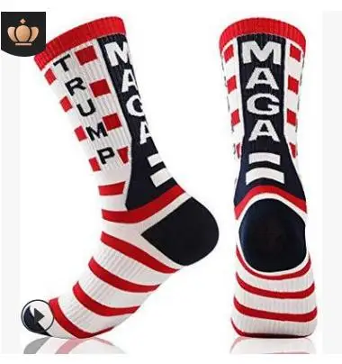Цветные носки с принтом американского национального флага,, мягкие удобные мужские хлопковые носки с козырьком, новинка, персональный стиль, chaussette homme - Цвет: 3