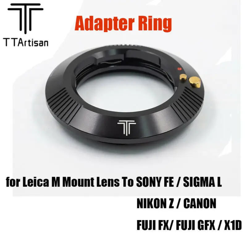 Anello Adattatore Ttartisan Per Obiettivo Leica M Mount Su Fuji Fx Gfx Sigma Sony