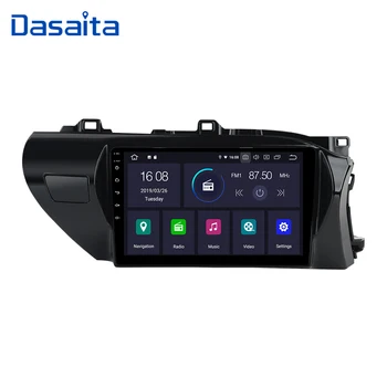 

Dasaita 10.2" HD Touch Screen Android 9.0 Car Multimedia Player for Toyota Hilux 2016 2017 2018 RHD Quad Core 16G ROM MP3