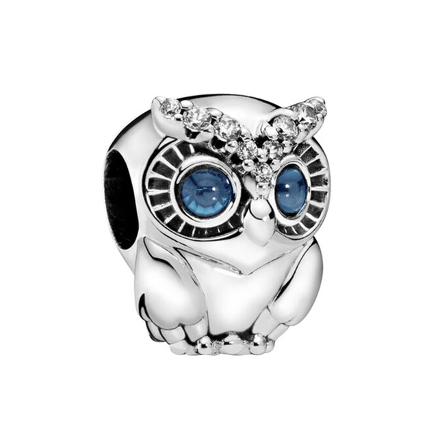 Sparkling Family Tree Dangle Charm Beads Fit Original Pandora Bracelet Pendant Necklace Jewelry