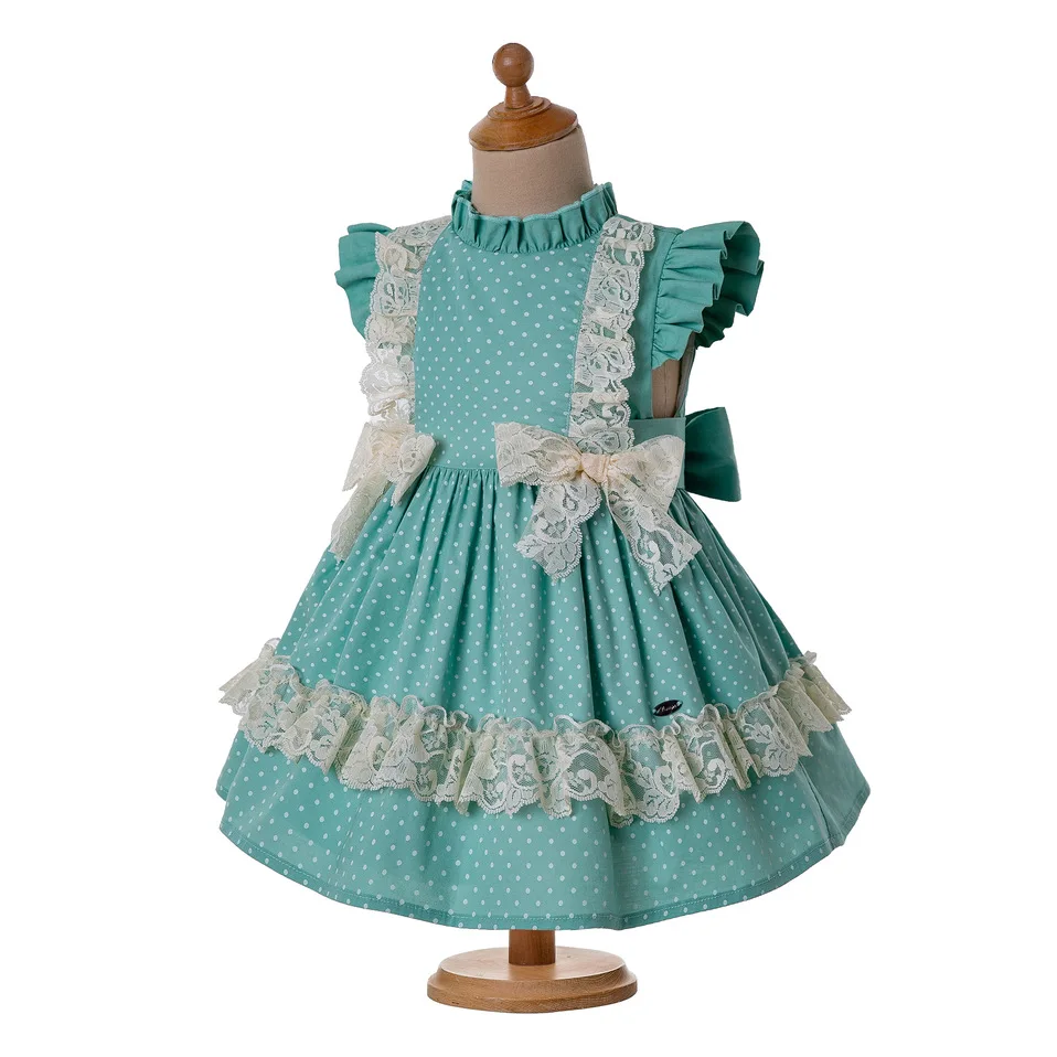 Cutestyle/комплект летней одежды из 3 предметов для маленьких девочек, мятно-зеленый комплект одежды+ штаны+ шляпа с помпонами, кружевные сдвоенные Галстуки-бабочка, комплект одежды, EG-DMCS201-C141